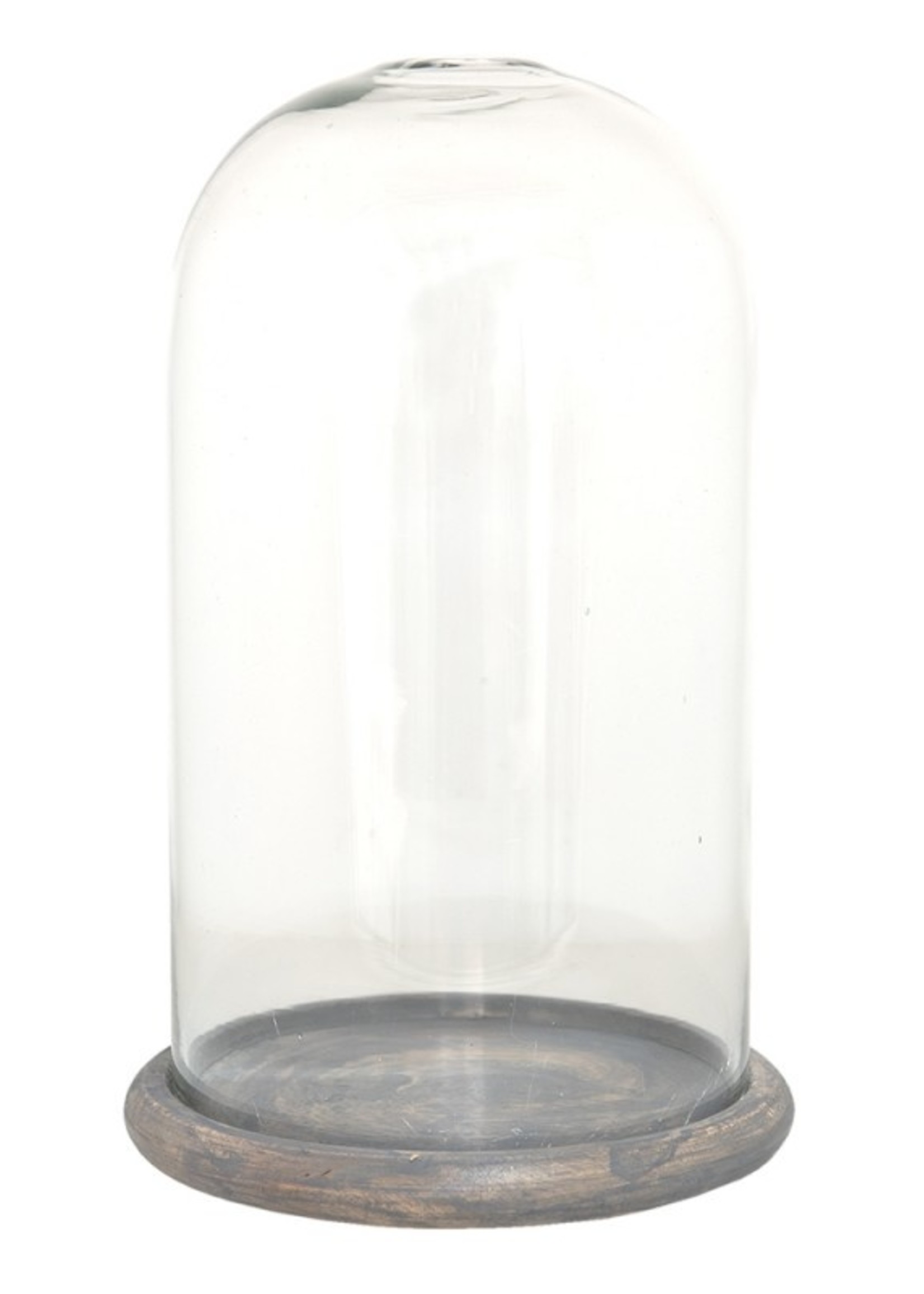 Clayre & Eef Cloche de verre Ø 17*29 cm 6GL3536