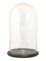 Clayre & Eef Cloche de verre Ø 16*29 cm 6GL3535