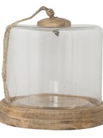 Clayre & Eef Cloche de verre Ø 22*18 cm 6GL3530
