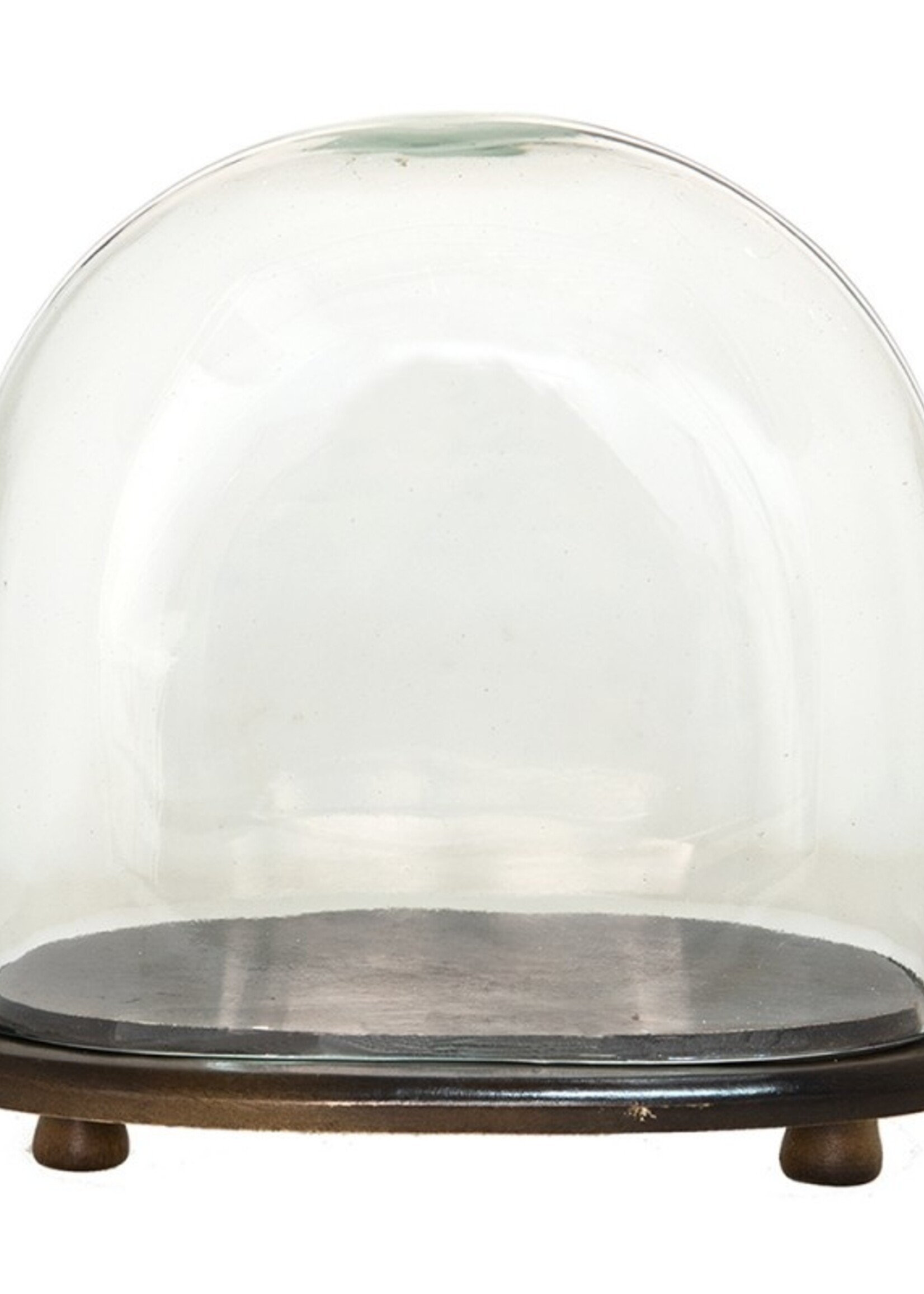 Clayre & Eef Cloche de verre 23*14*20 cm 6GL3534