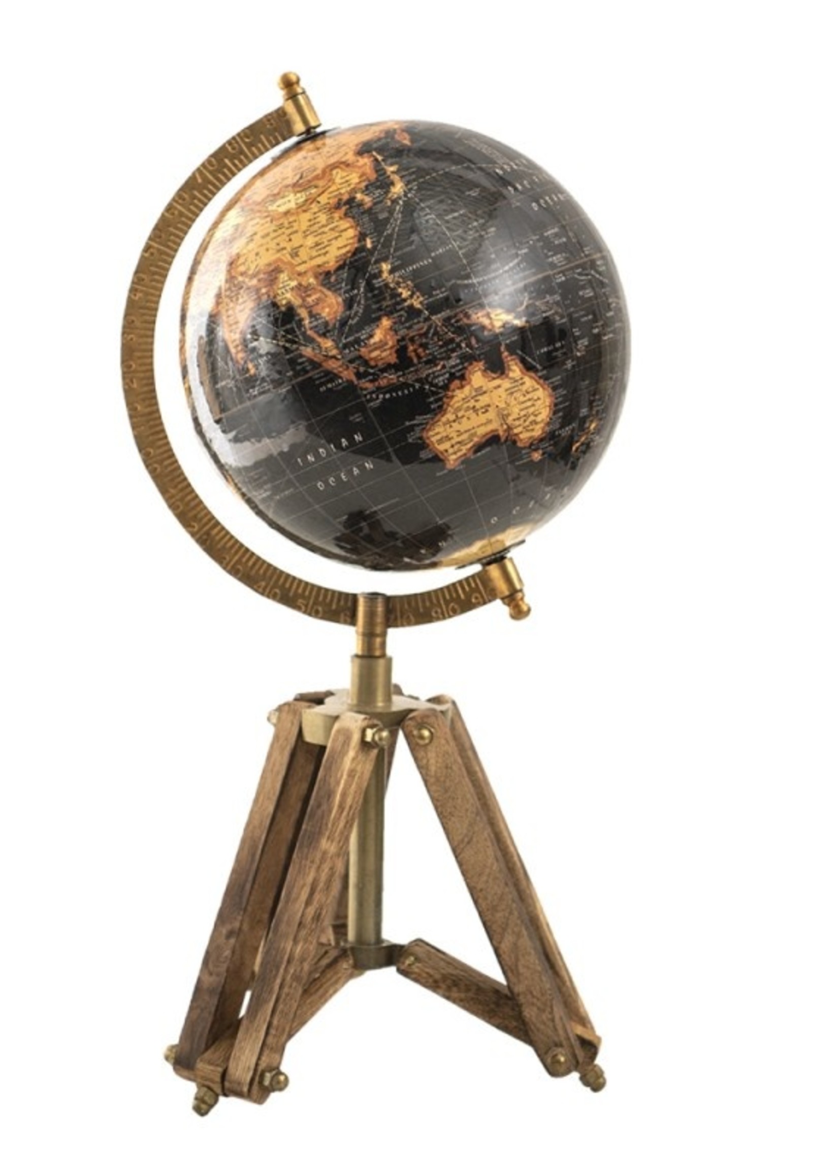 Clayre & Eef Globe terrestre 18*16*26 cm 64933