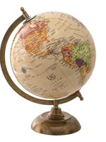 Clayre & Eef Globe terrestre 22*22*33 cm 64912