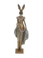 Clayre & Eef Décoration lapin 11*8*33 cm 6PR3598