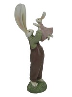 Clayre & Eef Décoration lapins 10*7*25 cm 6PR3566