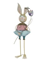 Clayre & Eef Décoration lapin 30*17*83 cm 5Y0997
