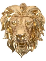 Clayre & Eef Goude Wanddecoratie leeuw 48*24*42 cm 6PR3633