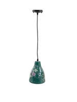 Clayre & Eef Groene Hanglamp Ø 18*75 cm E27*60w 6LMP750