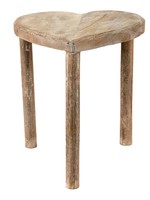 Clayre & Eef Bruine Bijzettafel 29*26*32 cm 6H2154M