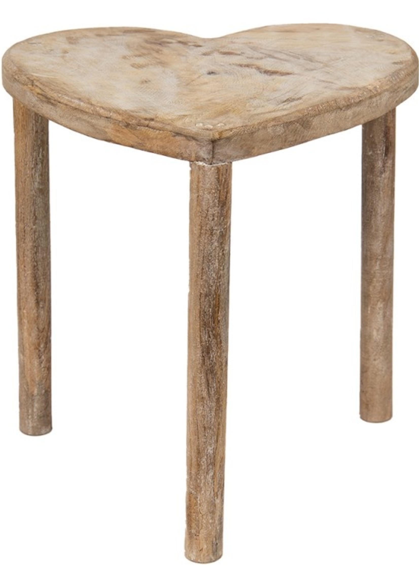 Clayre & Eef Bruine Bijzettafel 38*30*40 cm 6H2154L