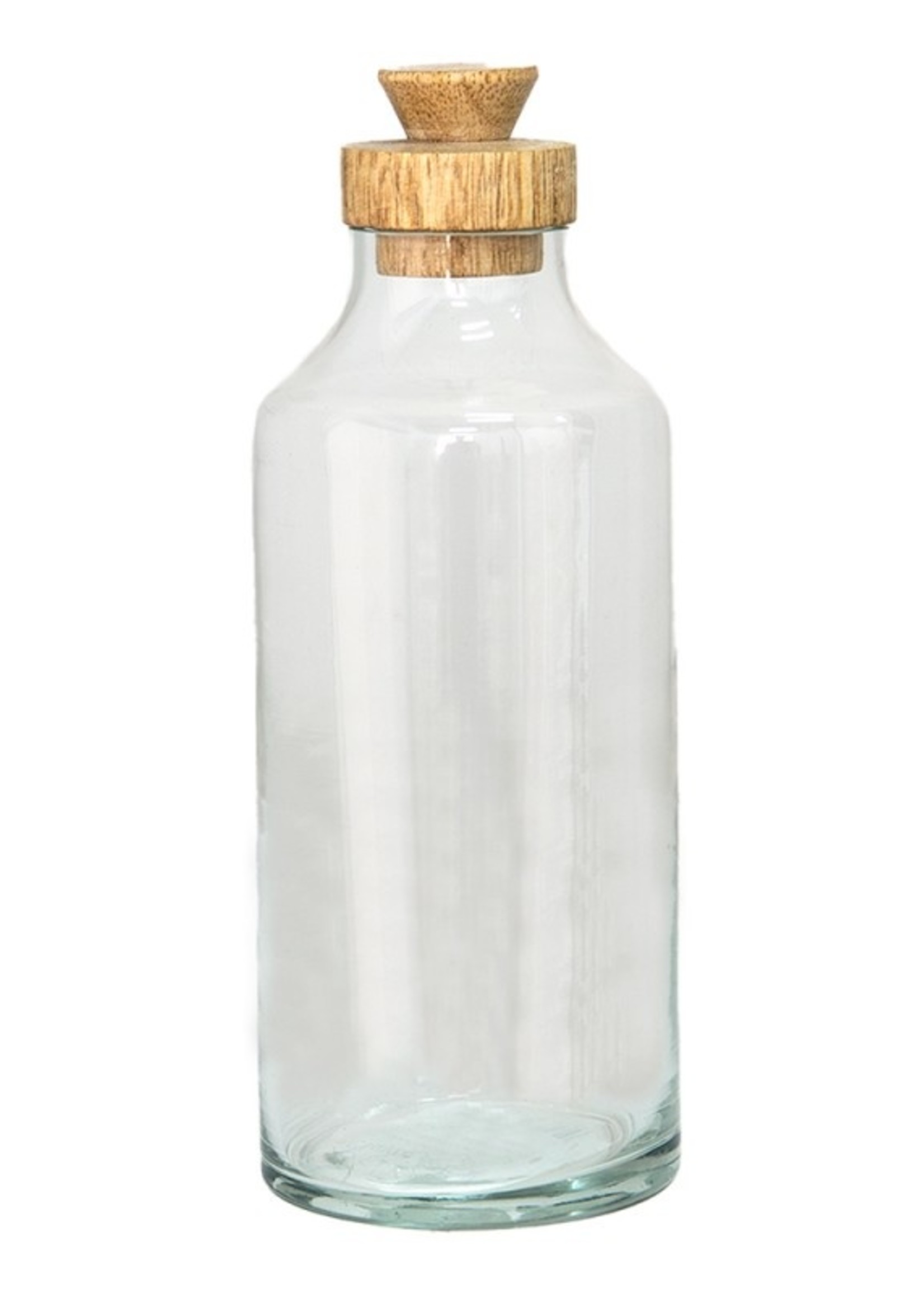 Clayre & Eef Voorraadpot met deksel Ø 7*21 cm 6GL3544