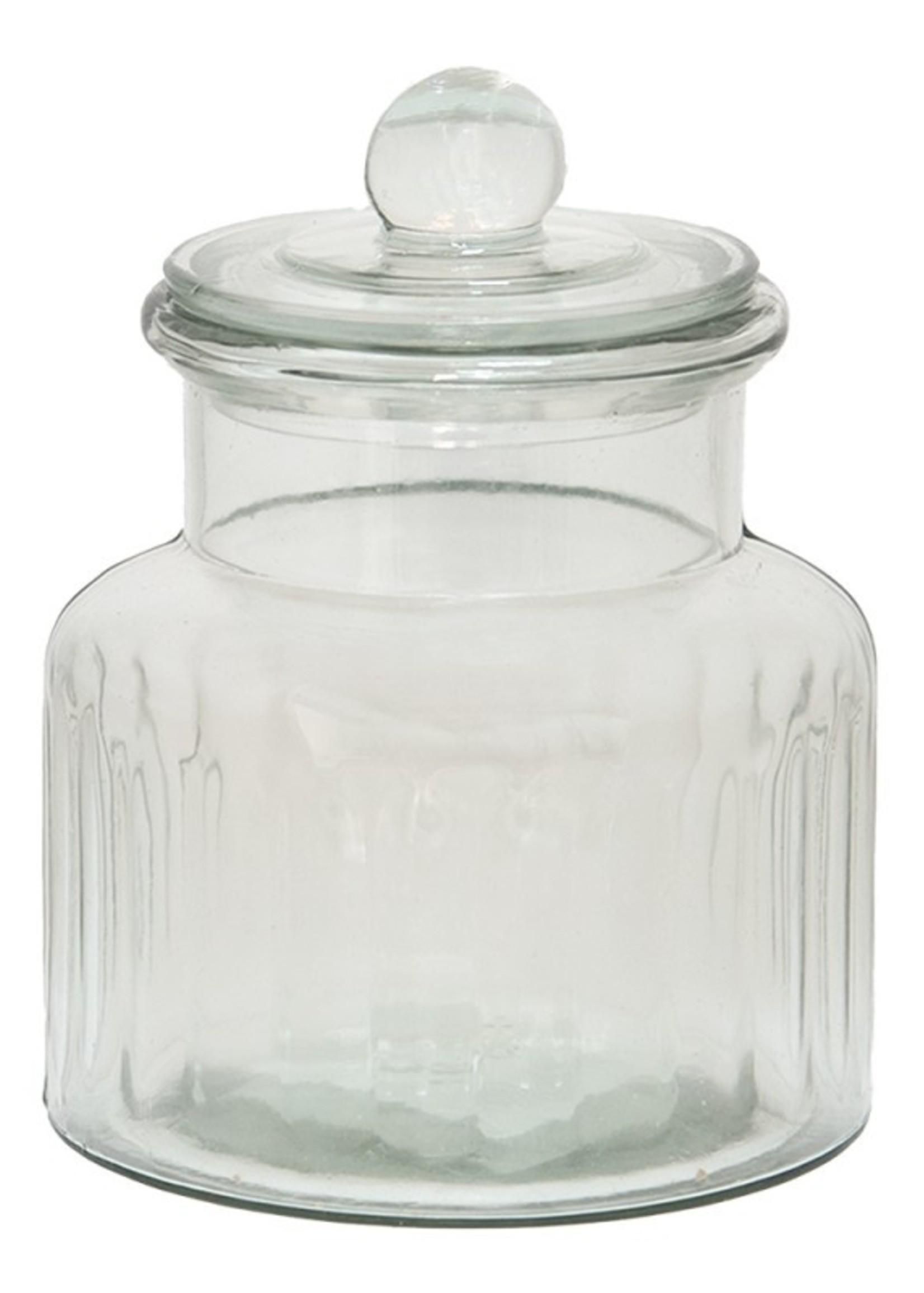 Clayre & Eef Voorraadpot met deksel Ø 11*16 cm 6GL3542