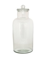 Clayre & Eef Bocal avec couvercle Ø 15*35 cm 6GL3541