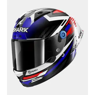 Shark Shark Aeron-GP FIM RACING #1 FIRSTLAP Carbon Blue Red