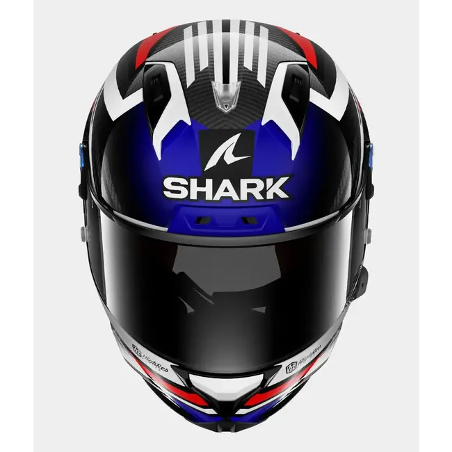 Shark Shark Aeron-GP FIM RACING #1 FIRSTLAP Carbon Blue Red