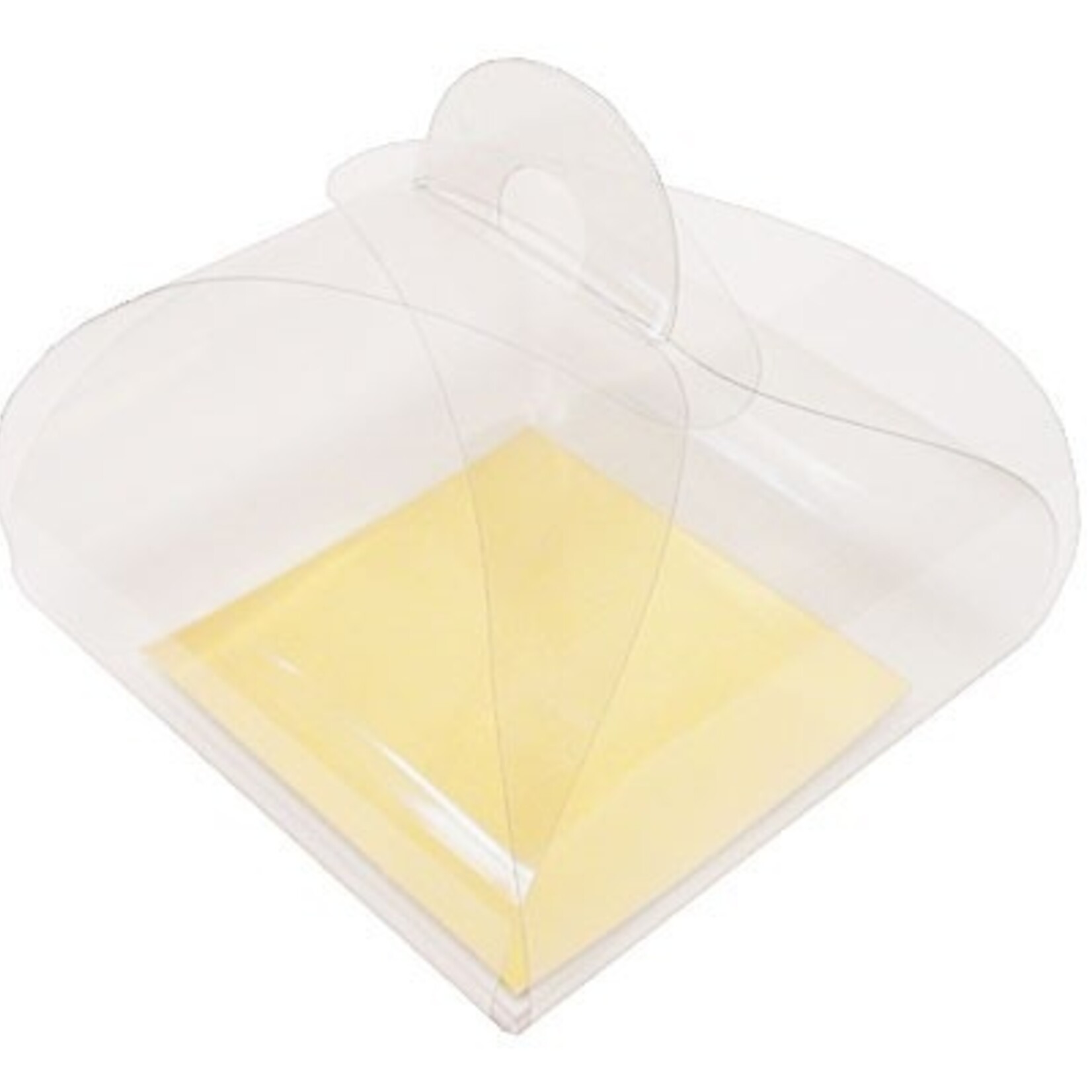 Cupcakedozen.nl Transparante bundel voor 1 cupcake (per 100 stuks)