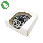 Cupcakedozen.nl Biologisch wit doosje voor 1 donut (250 st.)