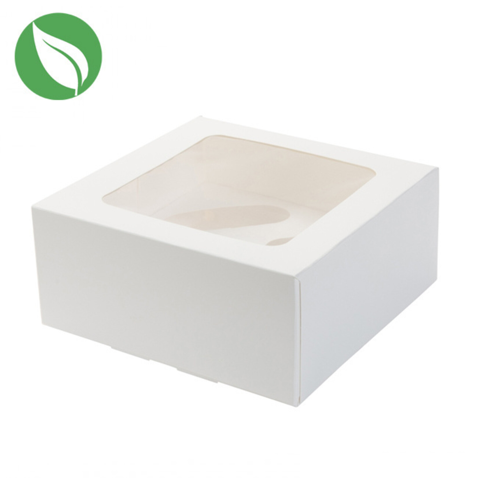 Cupcakedozen.nl Biologische doos voor 4 cupcakes / minicupcakes (per 25 stuks)