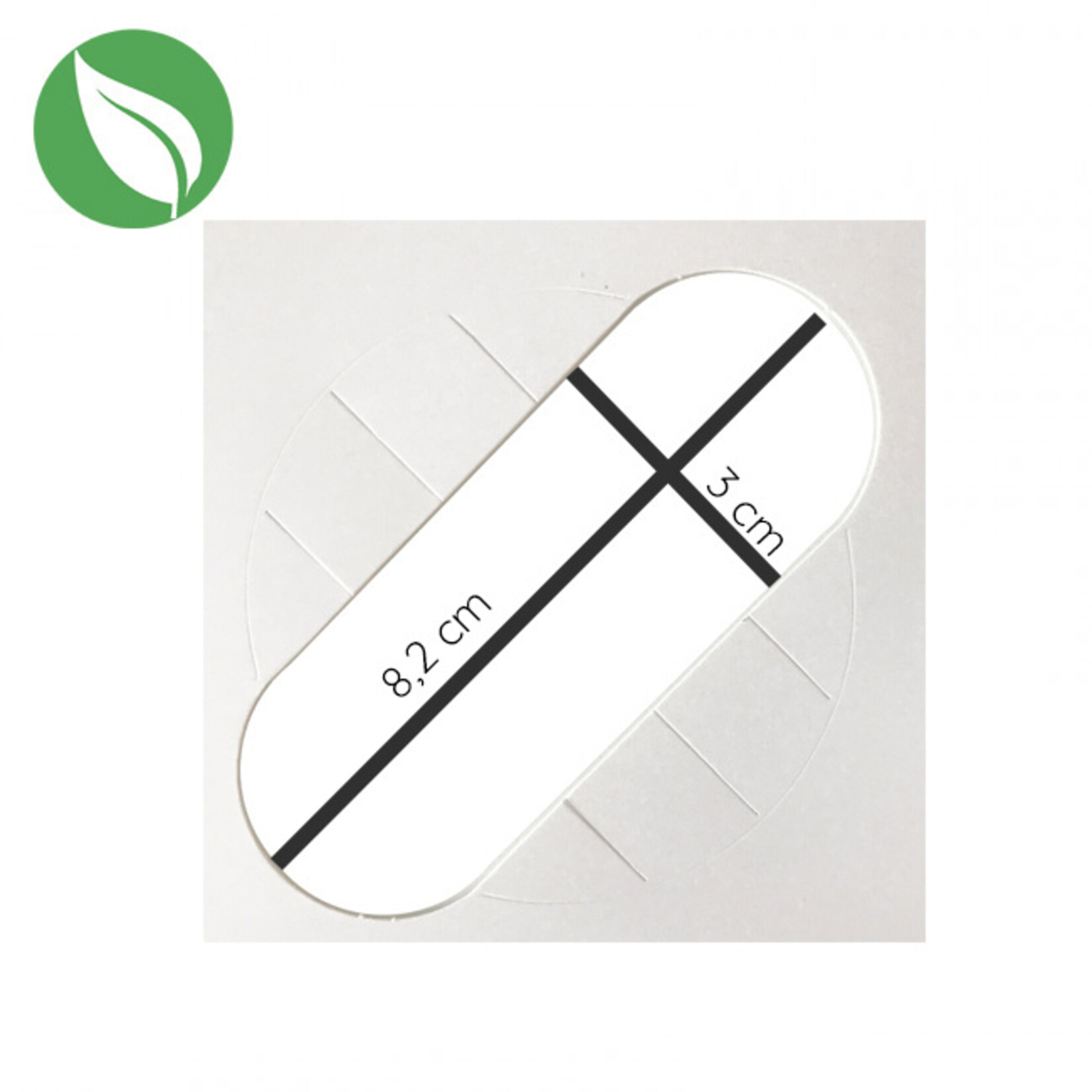 Cupcakedozen.nl Biologische doos voor 6 cupcakes / minicupcakes (per 25 stuks)