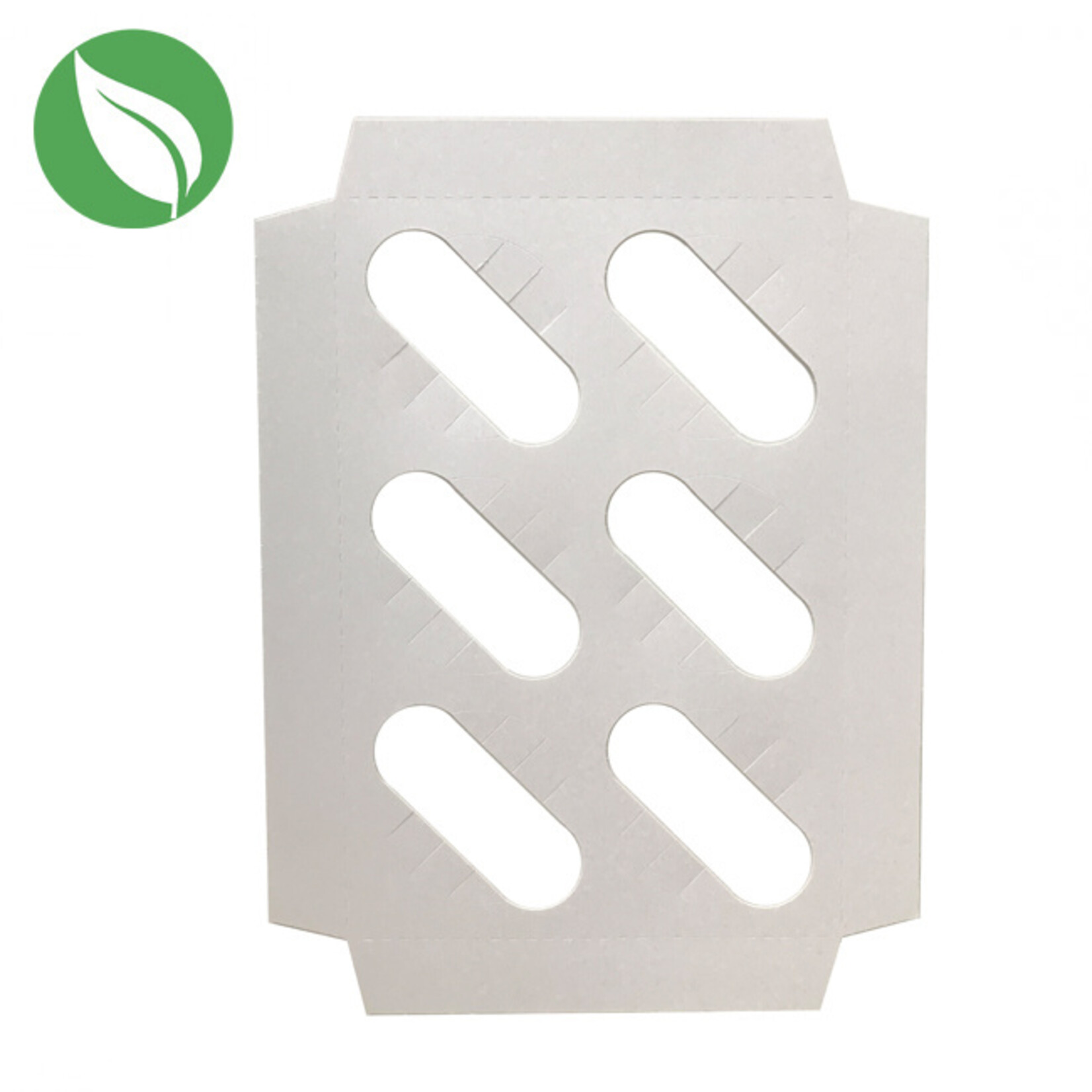 Cupcakedozen.nl Biologische doos voor 6 cupcakes / minicupcakes (per 25 stuks)