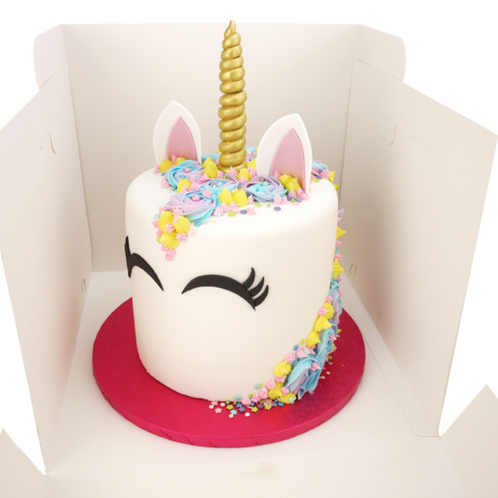 Cupcakedozen.nl Hoge taartdoos - 30x30x28 (per 50 stuks)