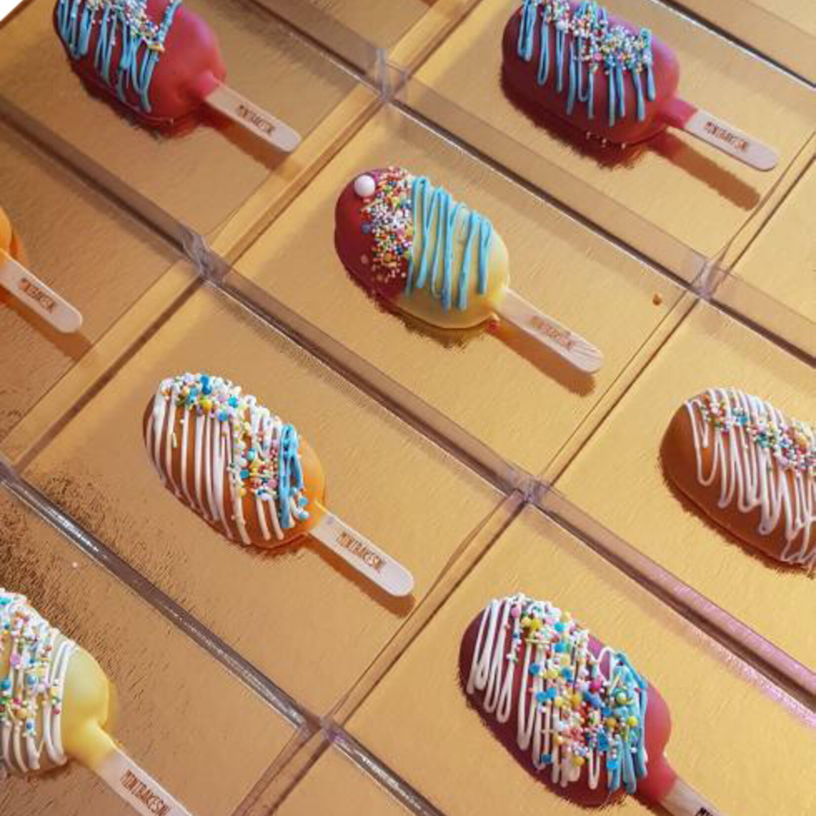 Cupcakedozen.nl Transparante doos rechthoek laag - diverse maten (per 100 stuks)