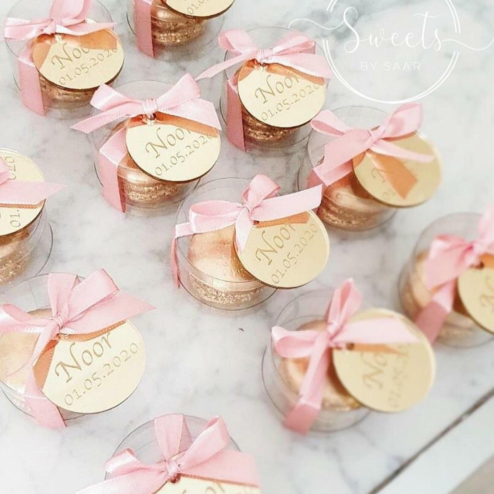 Cupcakedozen.nl Koker voor 1 macaron (100 stuks)