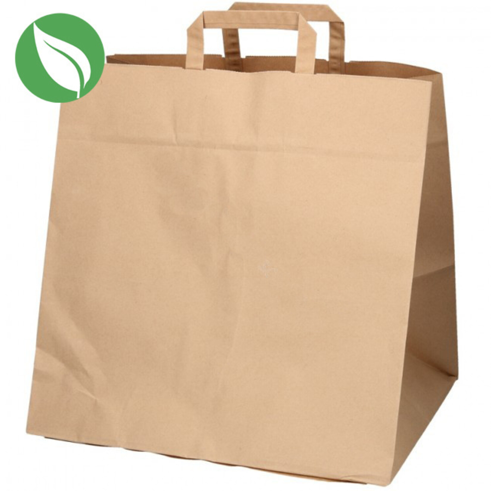 Cupcakedozen.nl Kraft tas voor dozen van 12 cupcakes - biologisch (per 125 stuks)