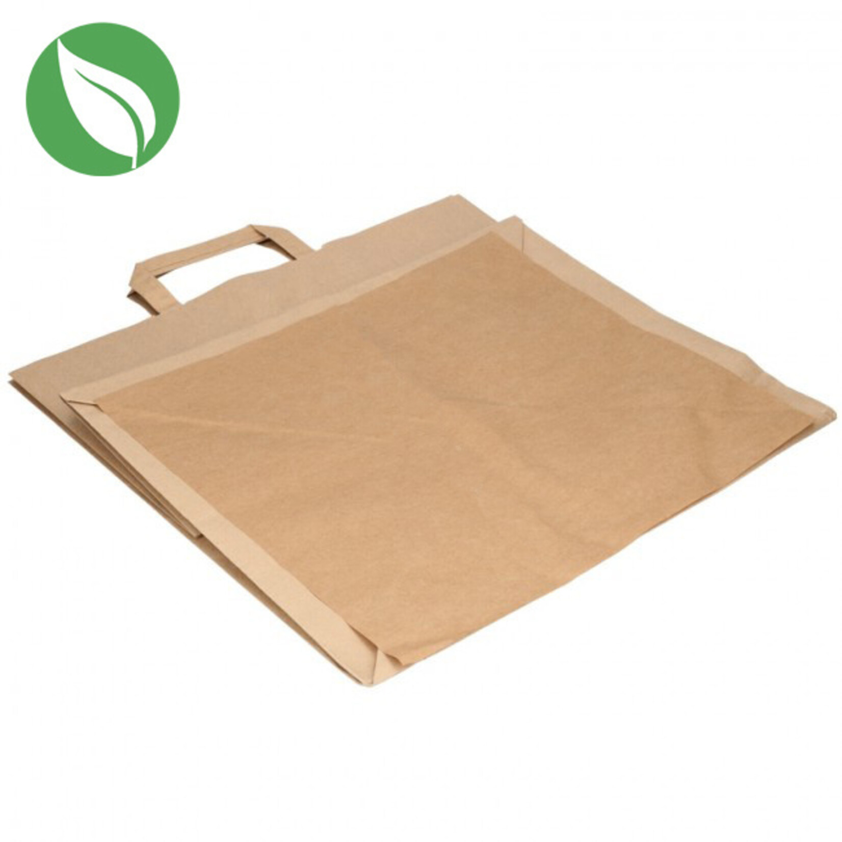 Cupcakedozen.nl Kraft tas voor dozen van 12 cupcakes - biologisch (per 125 stuks)