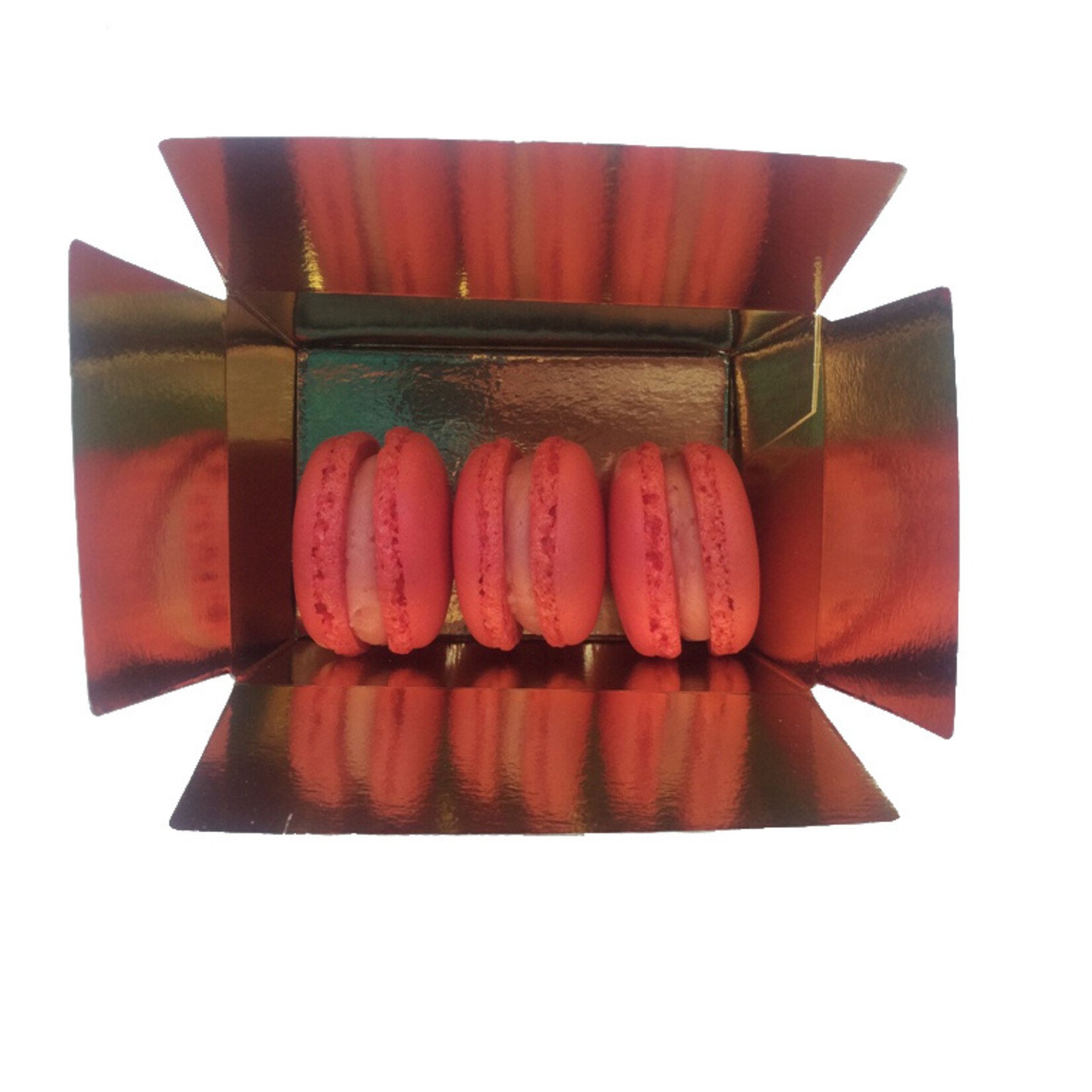 Cupcakedozen.nl Doos voor 3 macarons (per 50 st.)