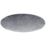 Doric Cakeboards Ø203 mm - zilver (10 st.)