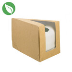 Cupcakedozen.nl Kraft doos voor 1 taartpunt (50 st.)