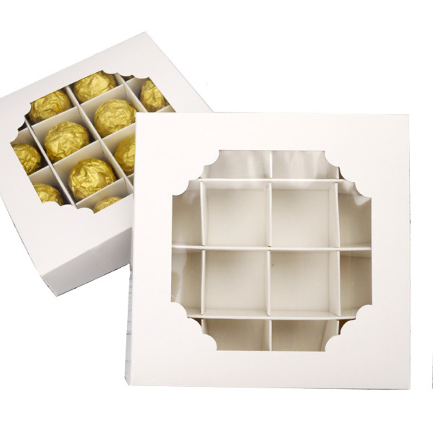 Cupcakedozen.nl De slimme sweets box (per 100 stuks)