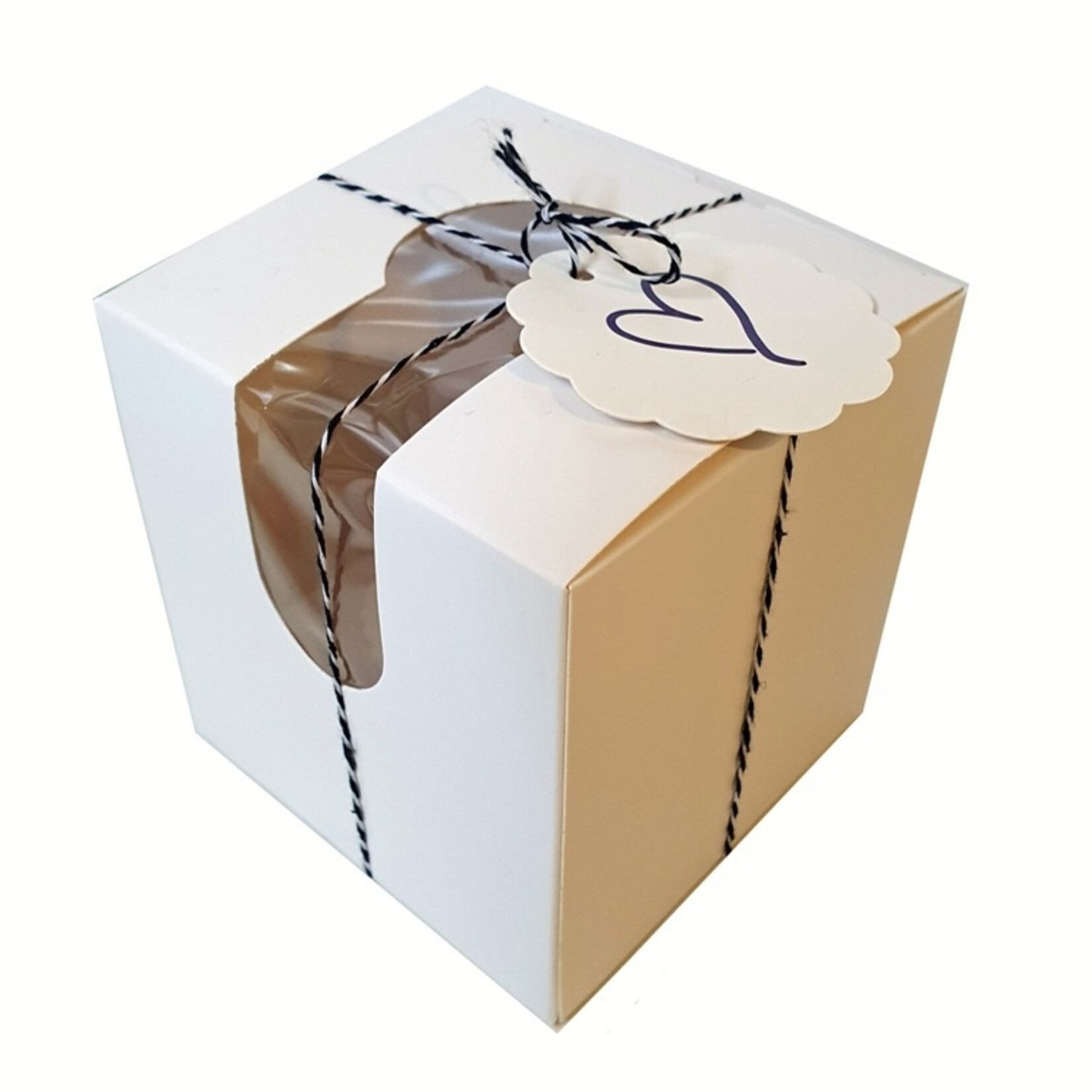 Cupcakedozen.nl Voordelige doos voor 1 cupcake (per 10 stuks)