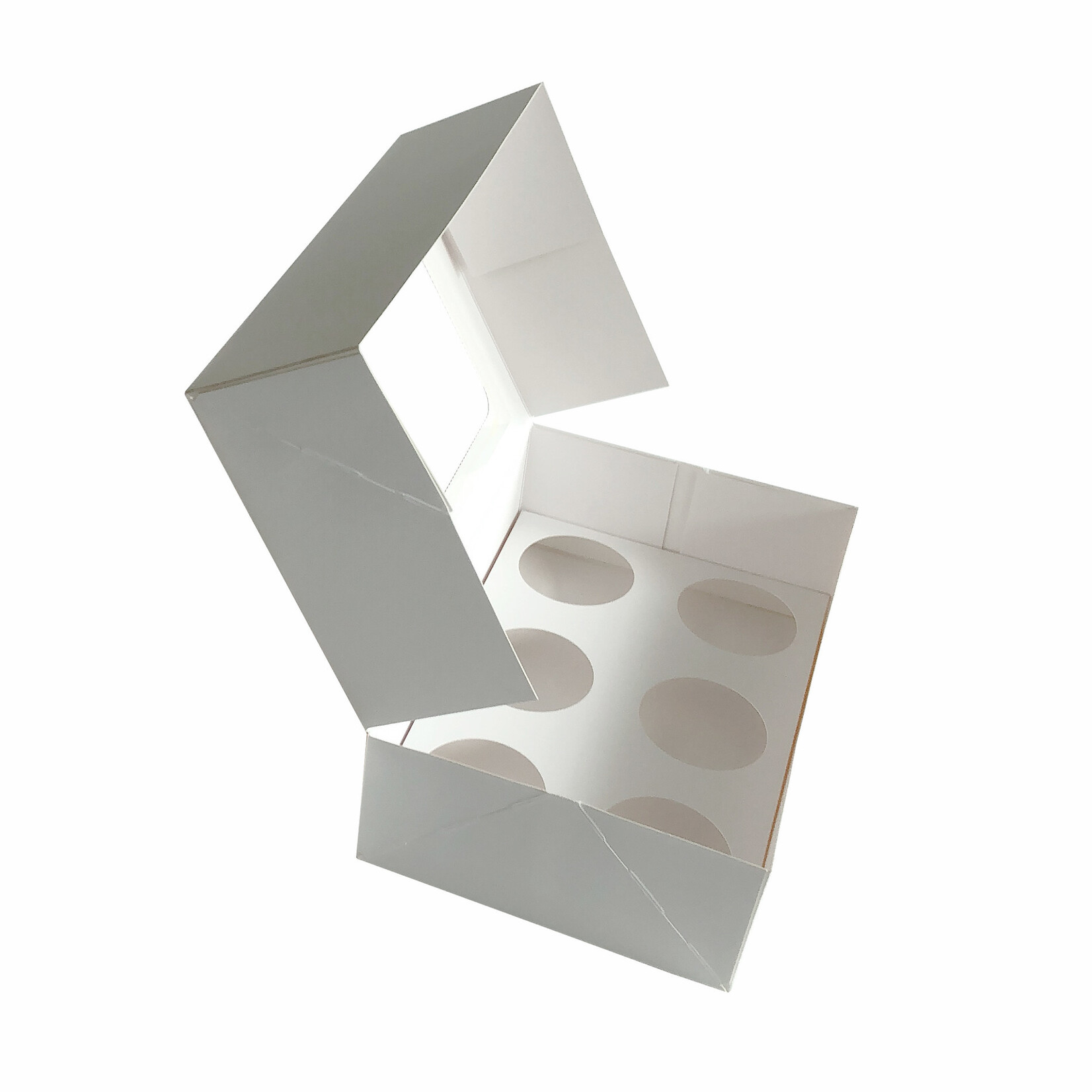 Cupcakedozen.nl Voordelige doos voor 6 cupcakes (per 10 stuks)