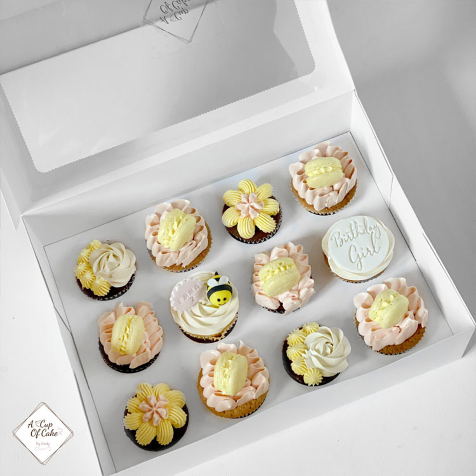 Cupcakedozen.nl Voordelige doos voor 12 cupcakes (per 10 stuks)