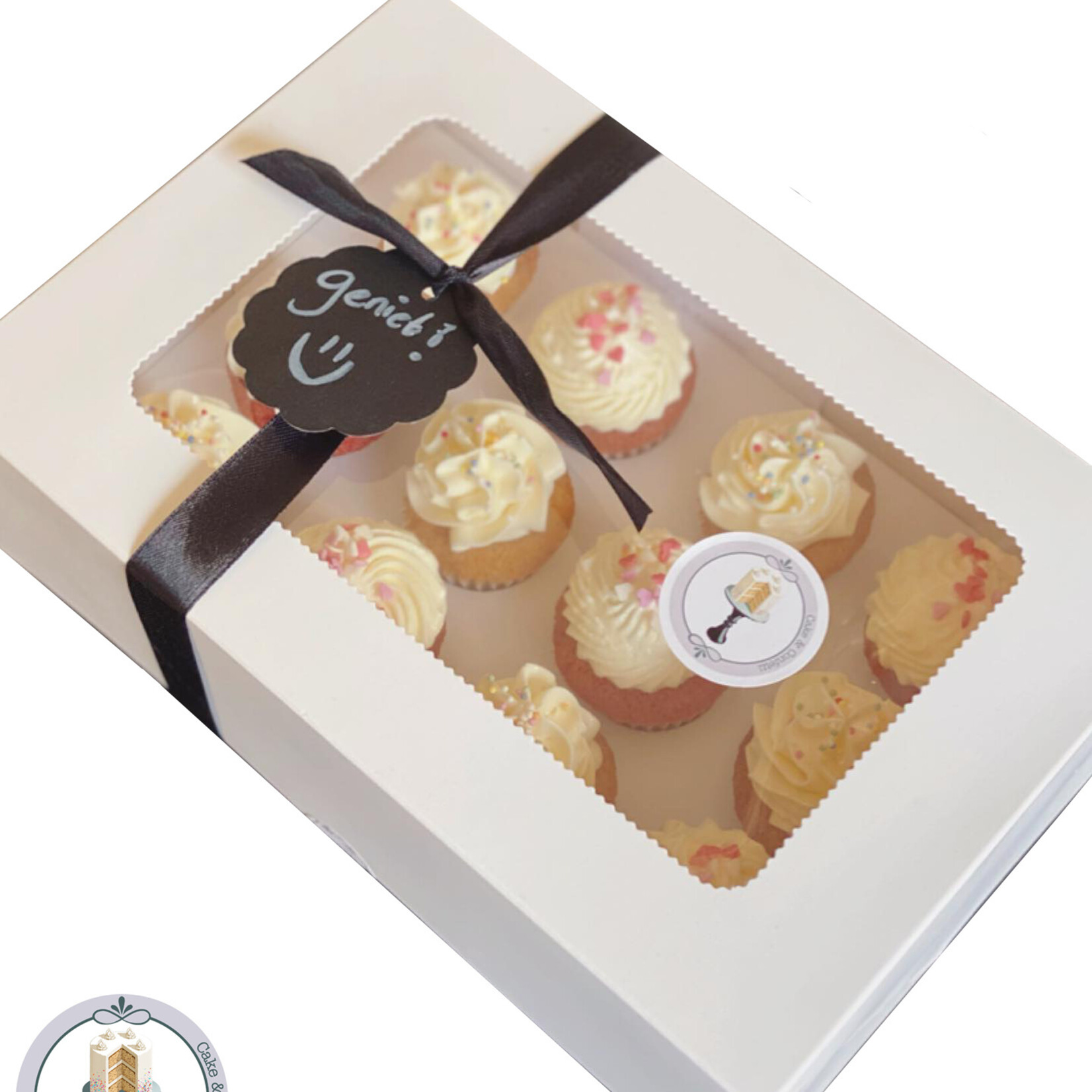 Cupcakedozen.nl Ronde labels Ø5,8cm (per 50 stuks)