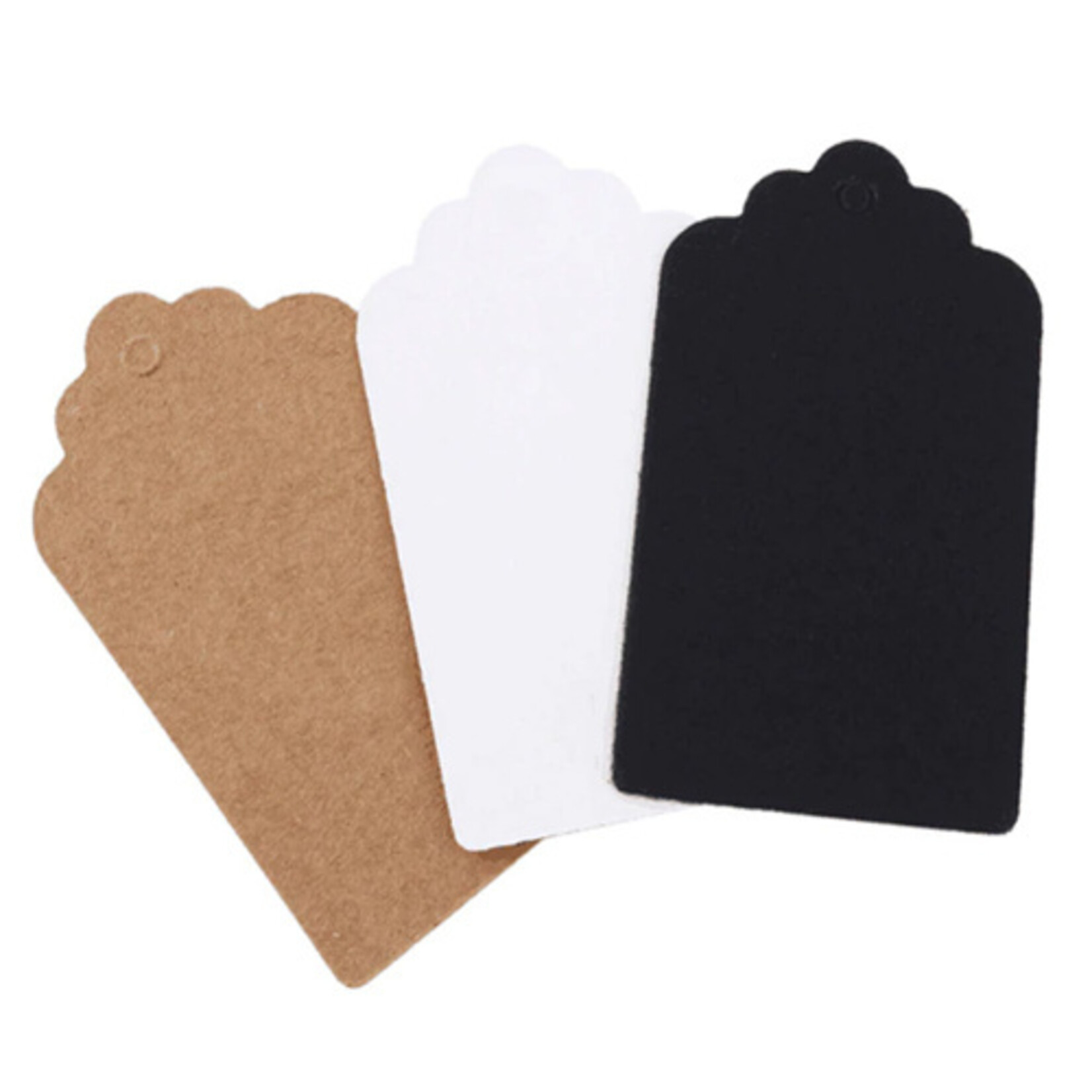 Cupcakedozen.nl Labels rechthoek 5x3cm (per 100 stuks)