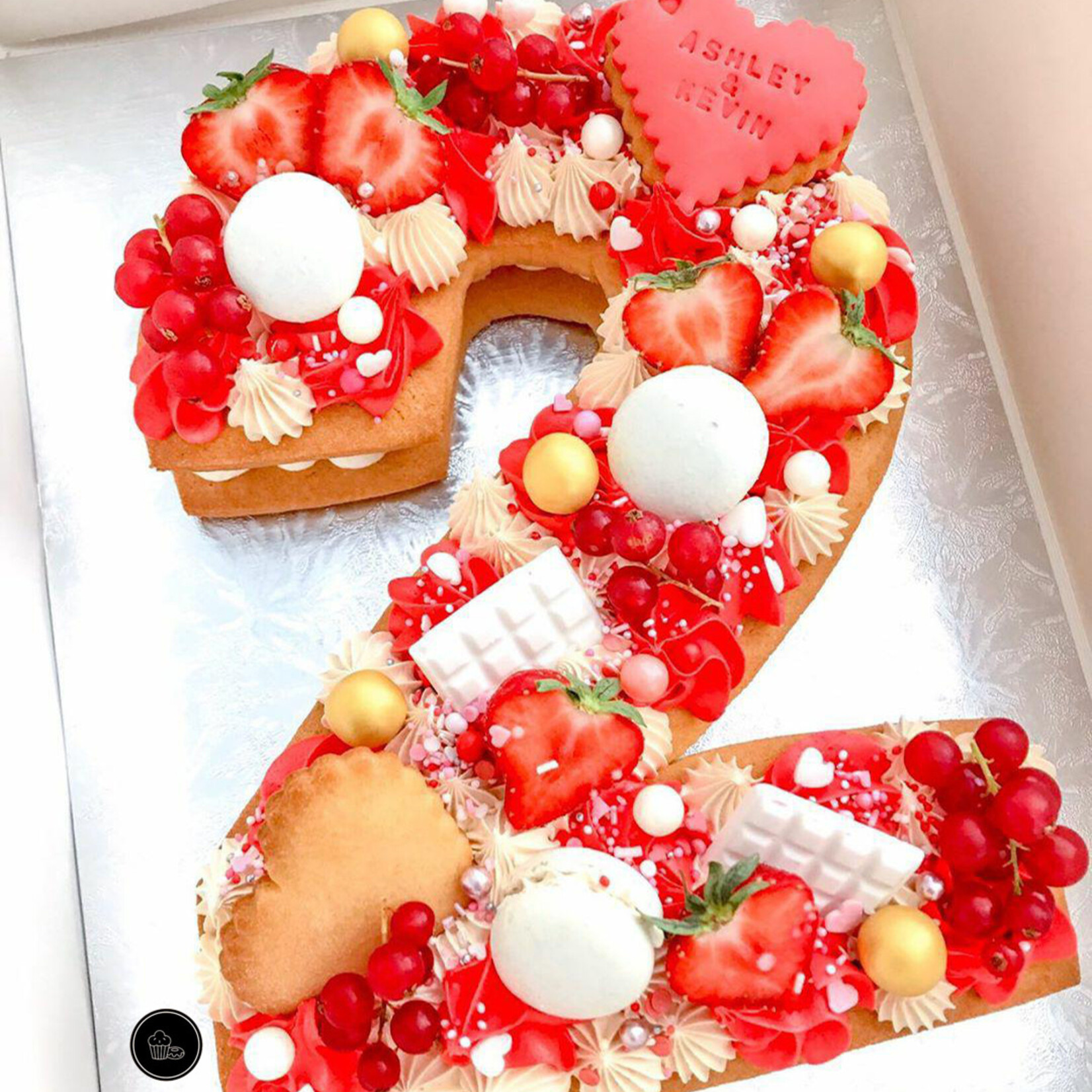 Doric Cakeboards voor cijfertaart 33 x 25 cm (per 10 stuks)