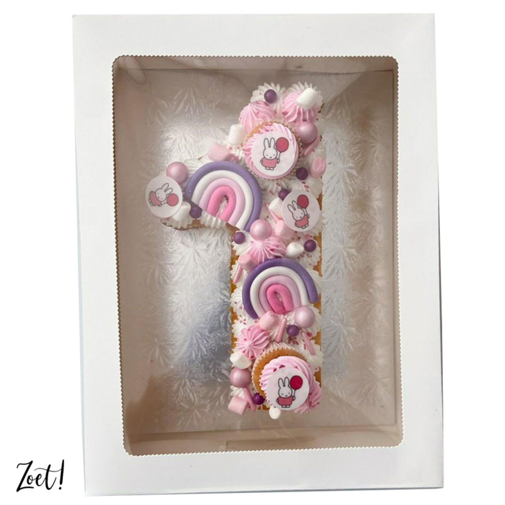 Doric Cakeboards voor cijfertaart 33 x 25 cm (per 10 stuks)