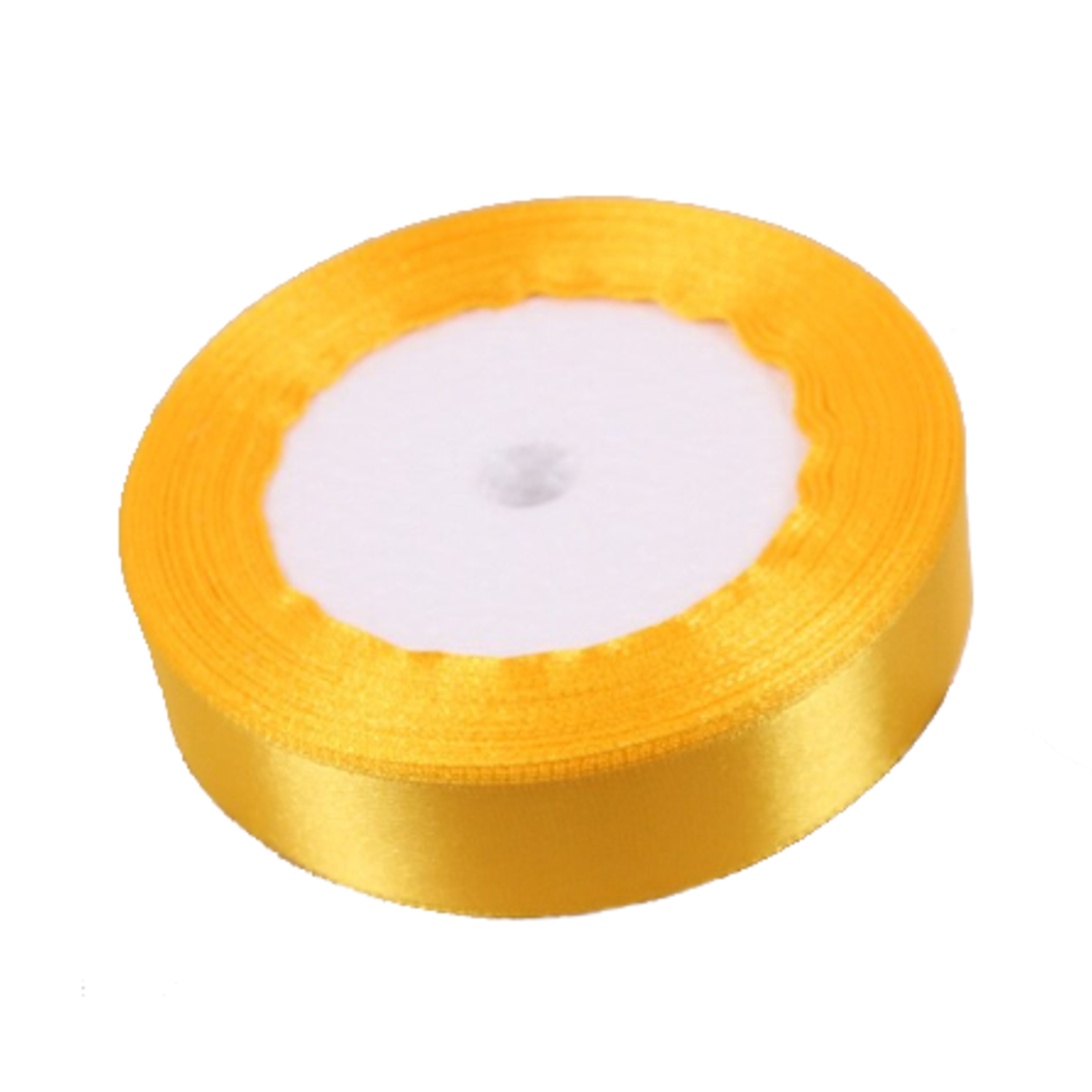 Cupcakedozen.nl Lint satijn - Geel