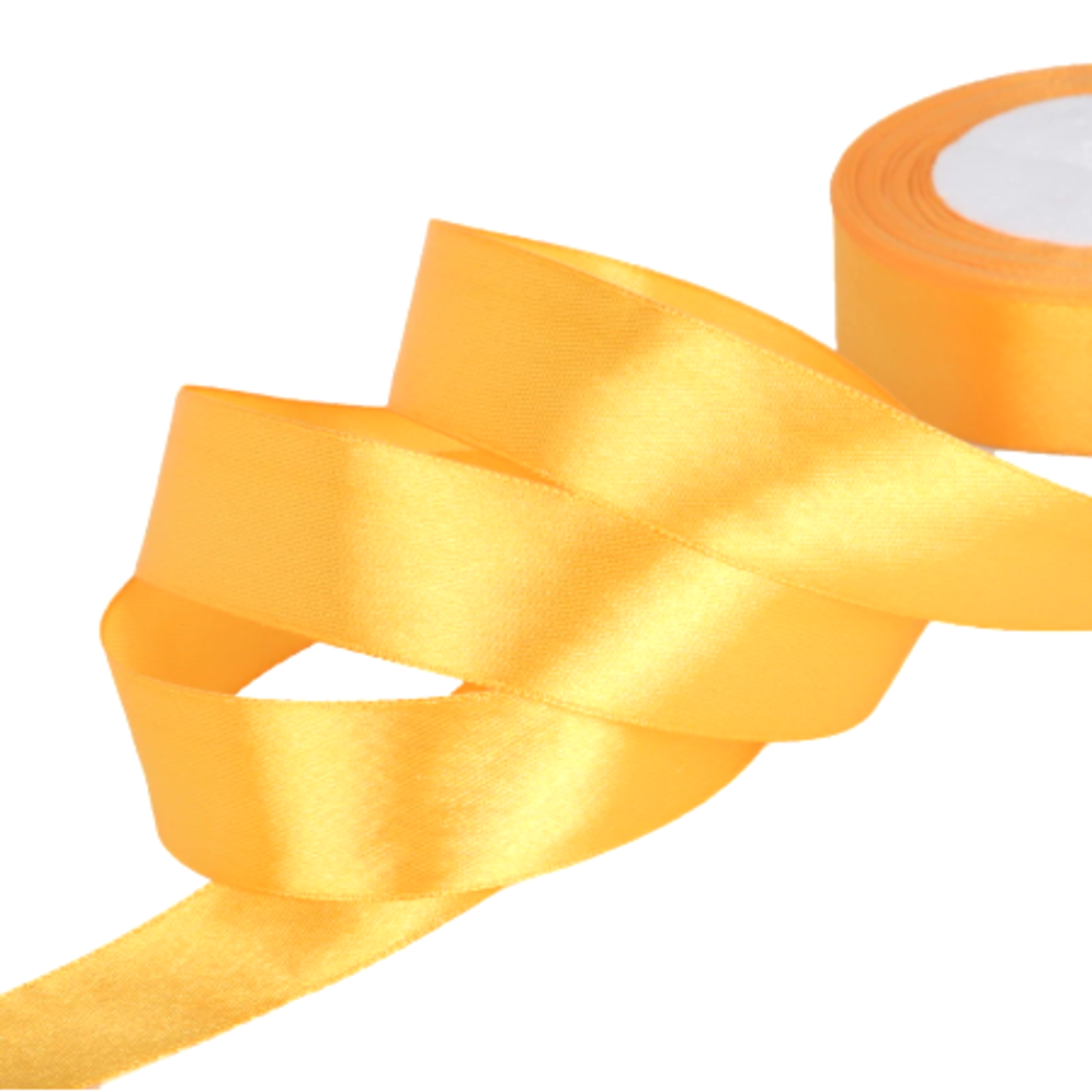 Cupcakedozen.nl Lint satijn - Geel