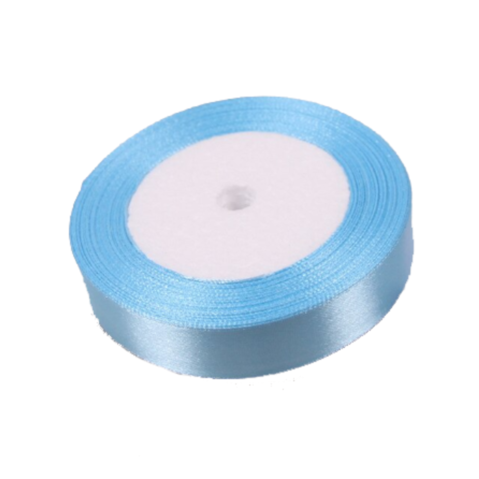 Cupcakedozen.nl Lint satijn - Lichtblauw