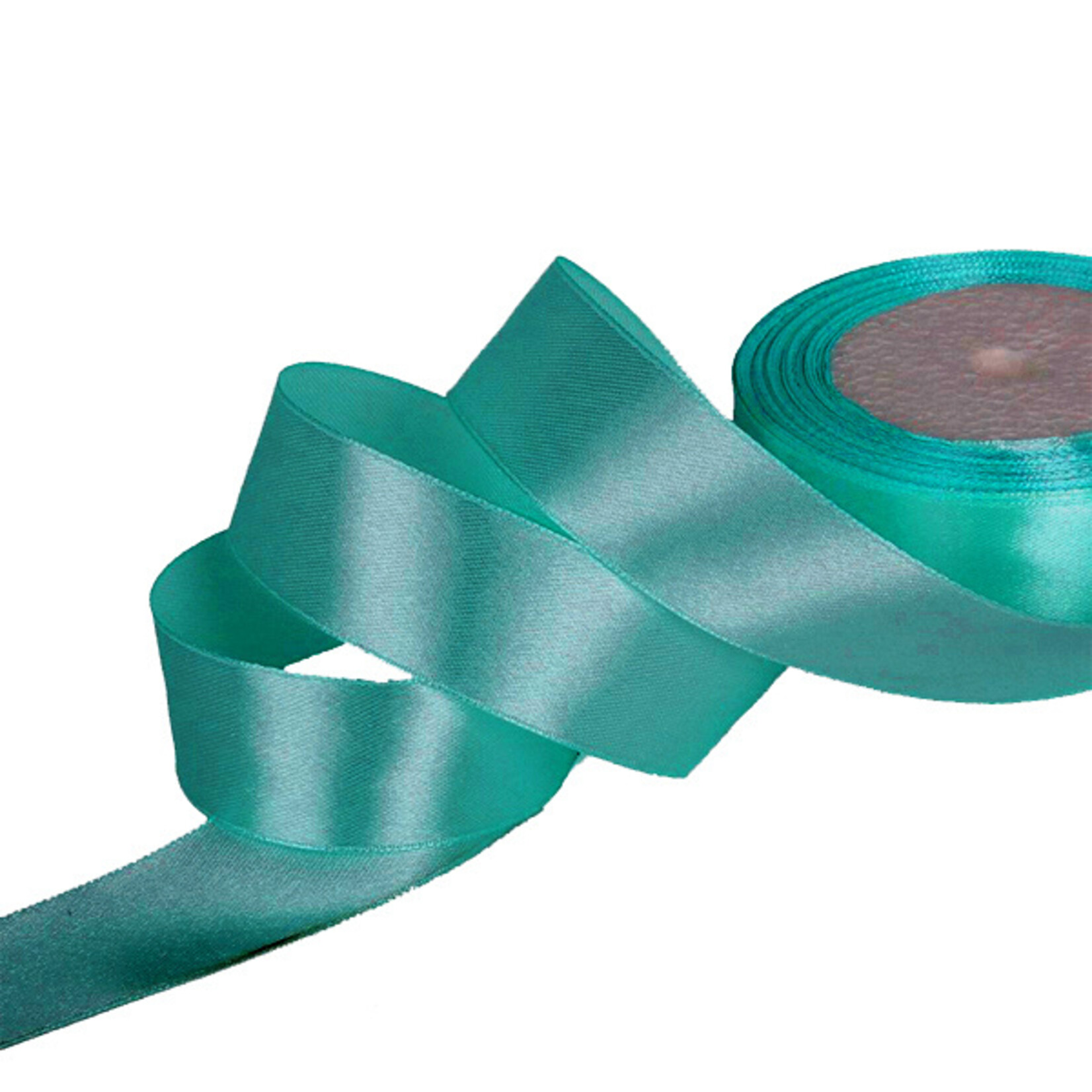 Cupcakedozen.nl Lint satijn - Turquoise
