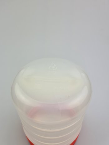 Emtrade 500ml plastic PP potten met schroefdeksel, hot fill