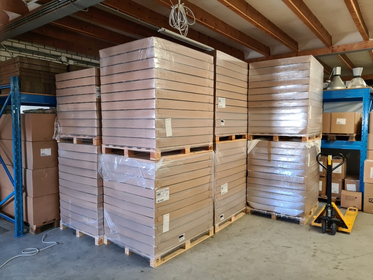 Emtrade 500ml plastic PP potten met schroefdeksel, hot fill