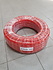 PVC slang verstevigd met inlage 25x34mm 25 meter Rood PVC slang verstevigd met inlage 25x34mm 25 meter Rood