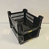 Emtrade Magazijnbak grijpbak 40x30x16, stapelbaar, zwart, gebruikt Emtrade Magazijnbak grijpbak 40x30x16, stapelbaar, zwart, gebruikt
