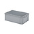 Emtrade (Nieuw) Stapelbak, 600x400x220 mm, euronorm, grijs pp, nieuw
