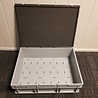 Emtrade Stapelbak met deksel, 800x600x230 mm, euronorm, grijs pp, gebruikt