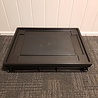 Emtrade ESD Kunststof Bak 80x60x14 met oplegdeksel, zwart, gesloten, vlakke bodem, licht gebruikt Emtrade ESD Kunststof Bak 80x60x14 met oplegdeksel, zwart, gesloten, vlakke bodem, licht gebruikt